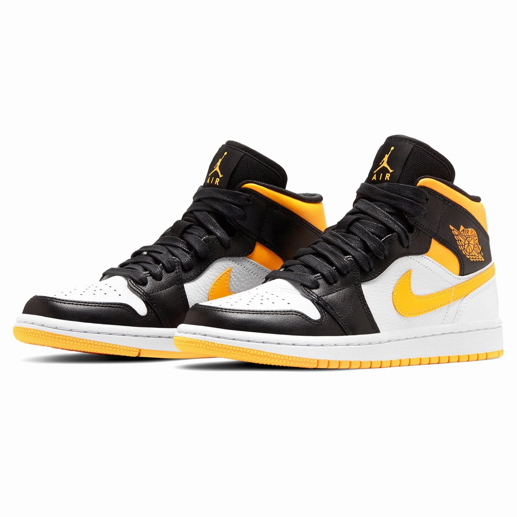 Air Jordan 1 Mid SE Wmns 'White Laser Orange' Air Jordan 1 Mid streetwear shoes