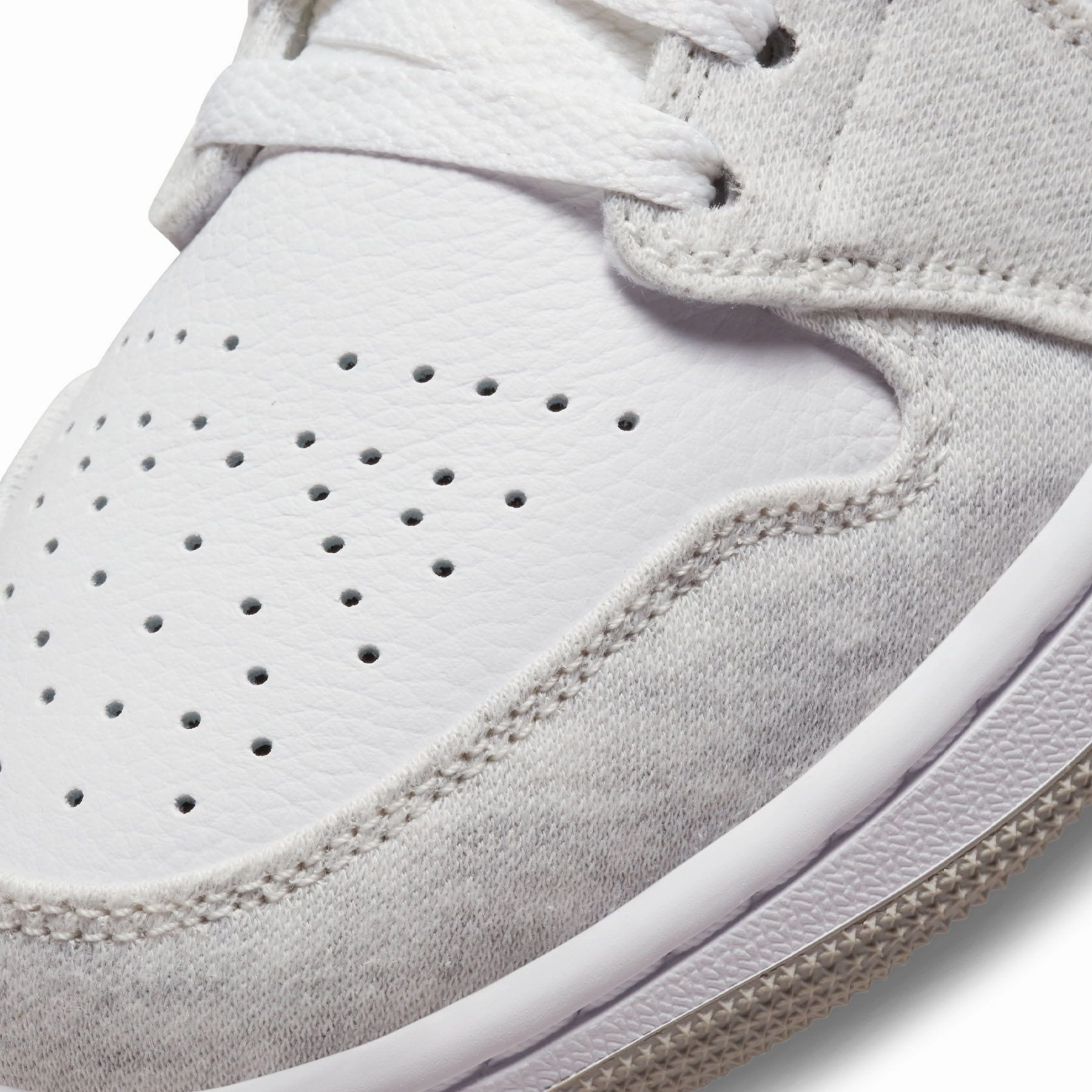 Air Jordan 1 Mid SE Wmns 'White Light Iron Ore' Air Jordan 1 Mid streetwear shoes