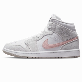 Air Jordan 1 Mid SE Wmns 'White Light Iron Ore' Air Jordan 1 Mid versatile shoes for daily wear