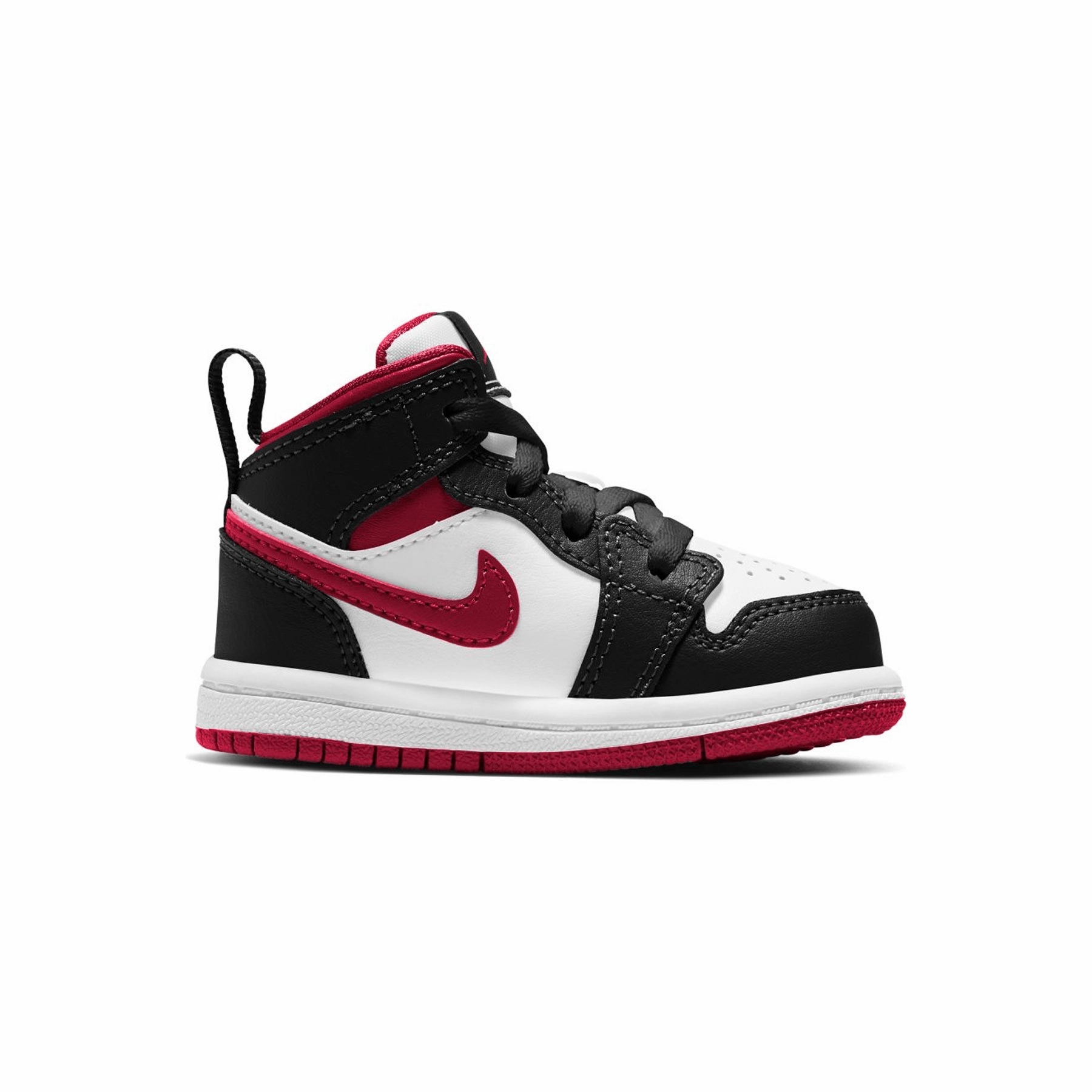 Air Jordan 1 Mid TD 'Black Gym Red' Air Jordan 1 Mid streetwear shoes