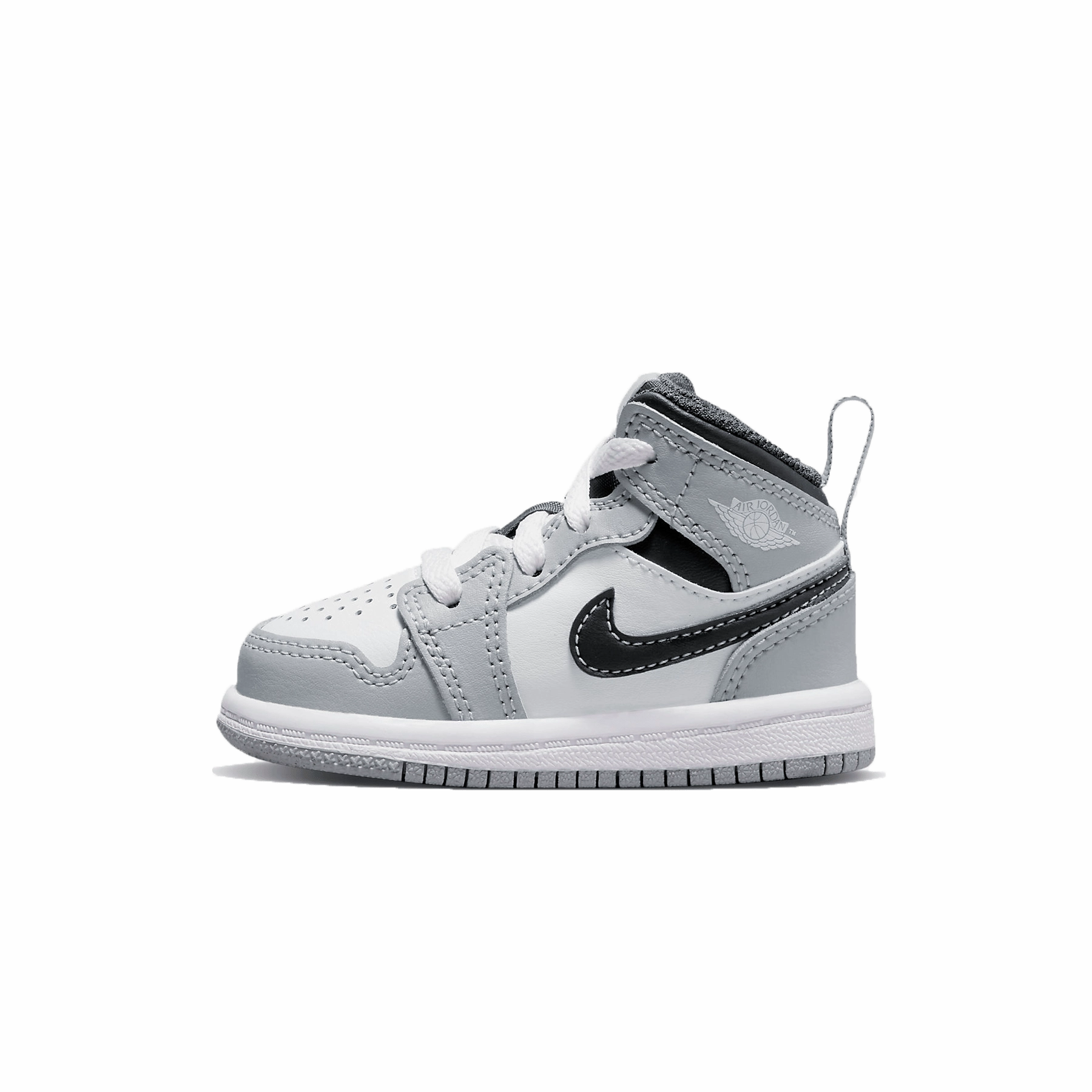 Air Jordan 1 Mid TD 'Light Smoke Grey' Air Jordan 1 Mid versatile shoes for daily wear