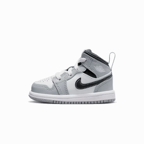Air Jordan 1 Mid TD 'Light Smoke Grey' Air Jordan 1 Mid versatile shoes for daily wear