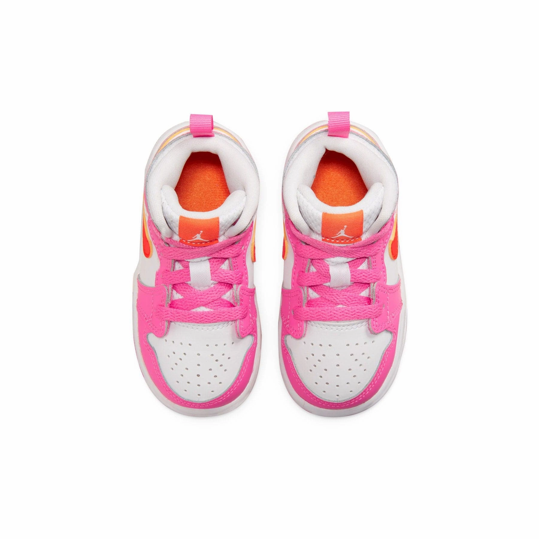 Air Jordan 1 Mid TD 'Pinksicle Orange' Air Jordan 1 Mid streetwear shoes