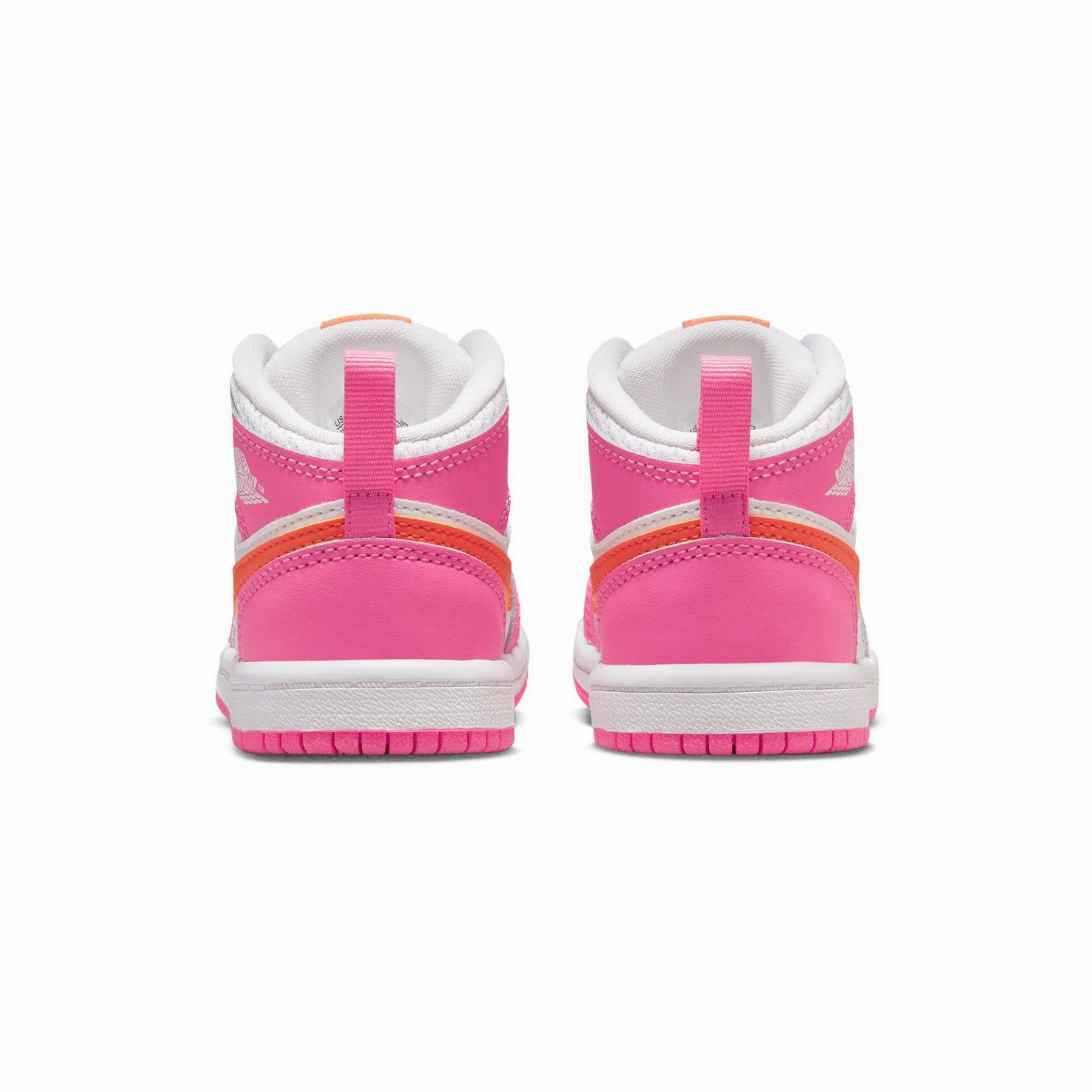 Air Jordan 1 Mid TD 'Pinksicle Orange' Air Jordan 1 Mid streetwear shoes