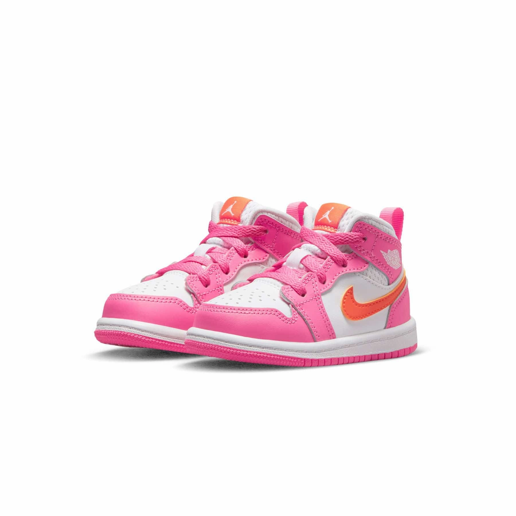 Air Jordan 1 Mid TD 'Pinksicle Orange' Air Jordan 1 Mid streetwear shoes