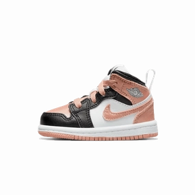 Air Jordan 1 Mid TD 'White Light Madder Root' Air Jordan 1 Mid versatile shoes for daily wear