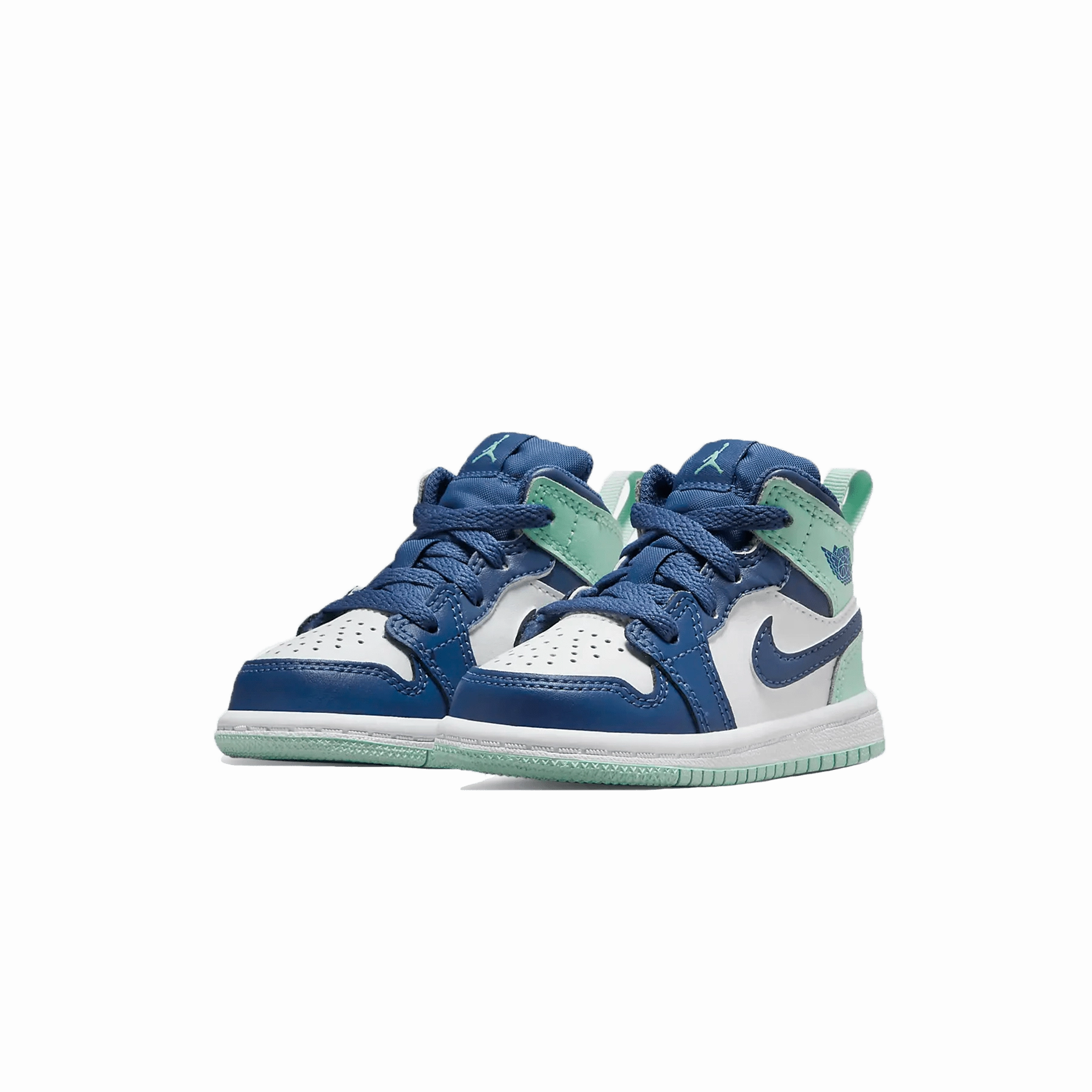 Air Jordan 1 Mid TD Blue Mint Air Jordan 1 Mid streetwear shoes