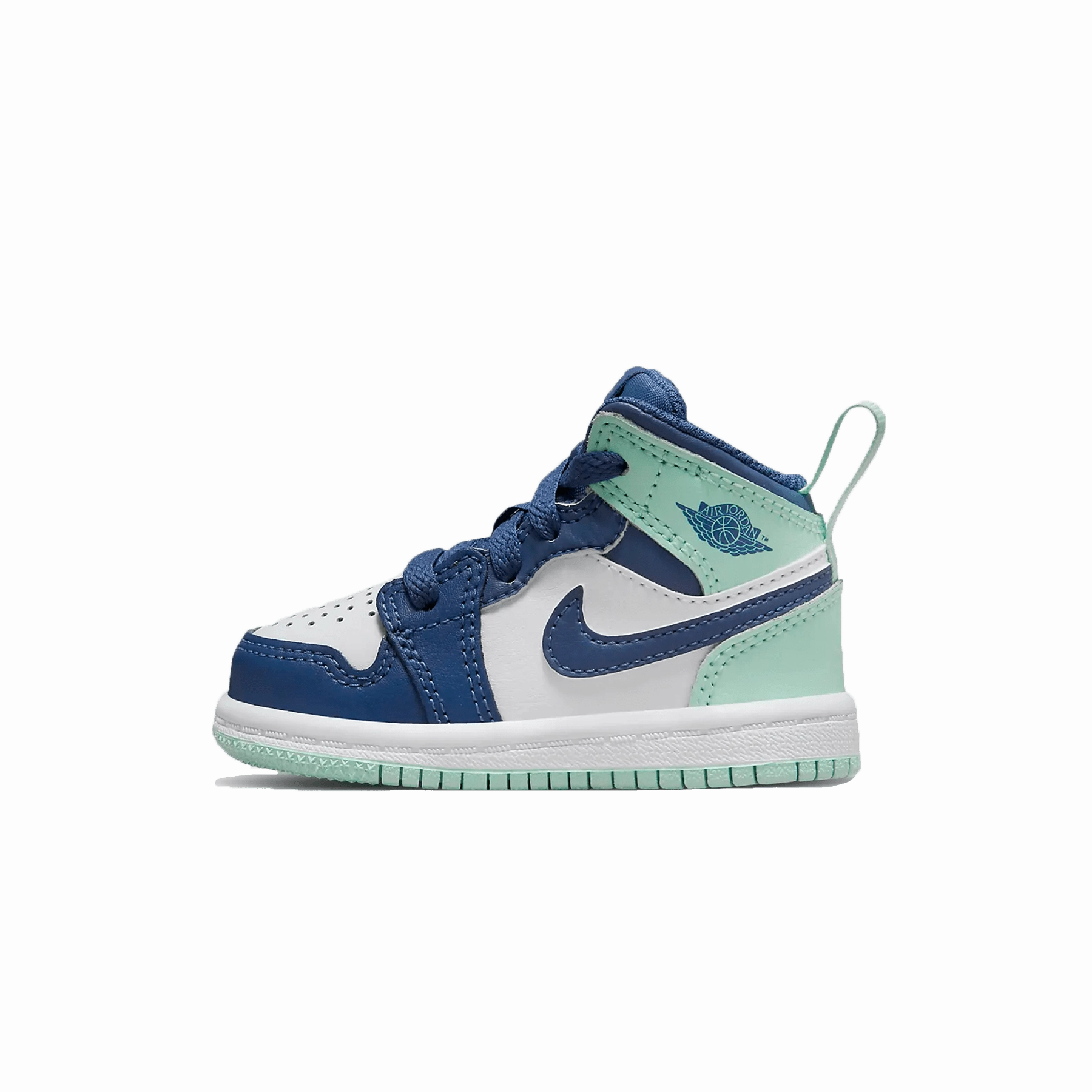 Air Jordan 1 Mid TD Blue Mint Air Jordan 1 Mid versatile shoes for daily wear