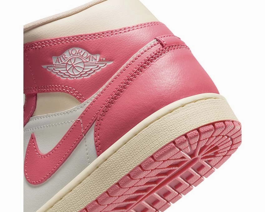 Air Jordan 1 Mid W "Pink Salt" Womens performance trainers