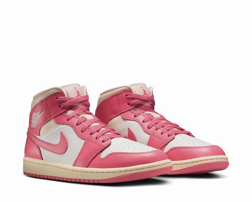 Air Jordan 1 Mid W "Pink Salt" Womens performance trainers