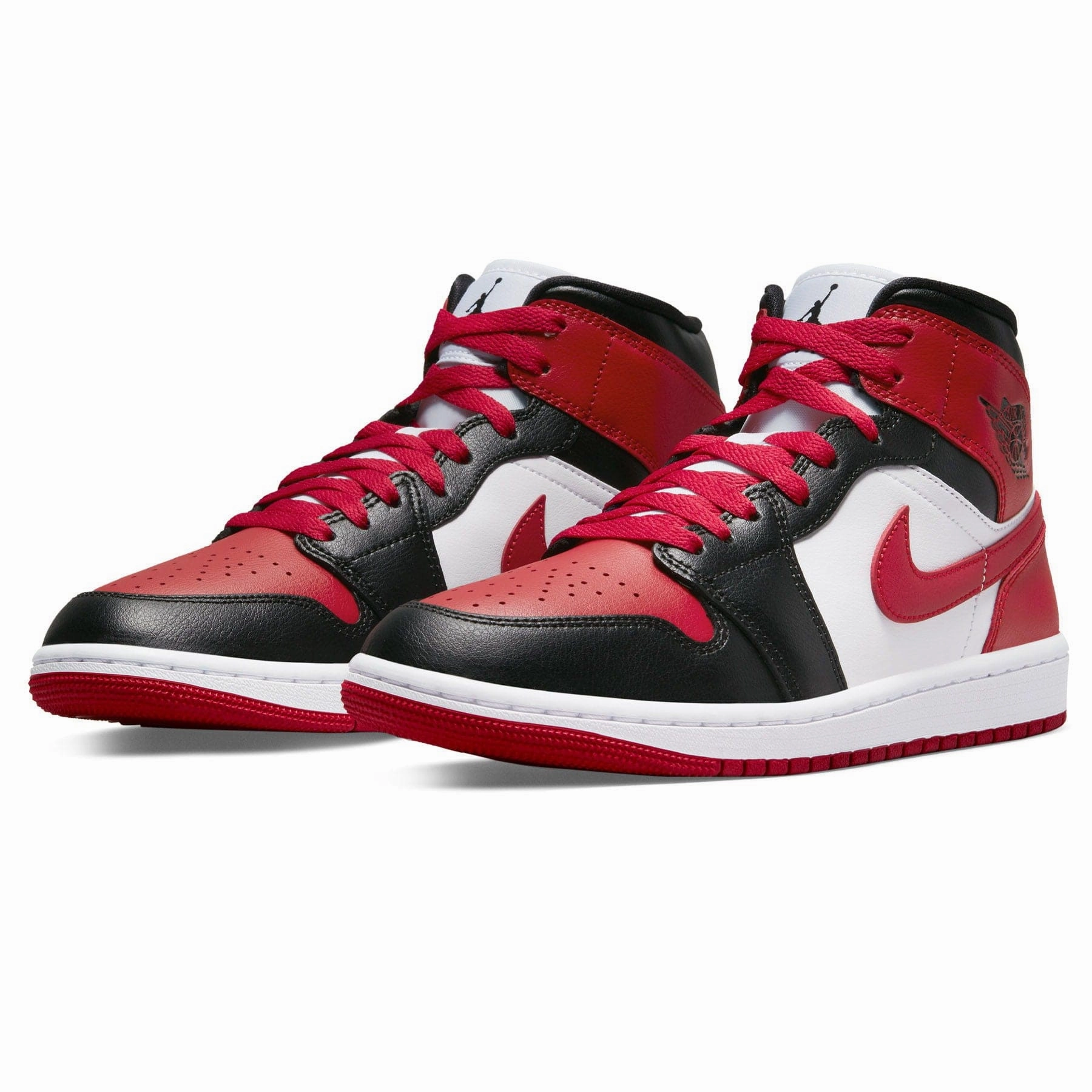 Air Jordan 1 Mid Wmns 'Alternate Bred Toe' Air Jordan 1 Mid streetwear shoes