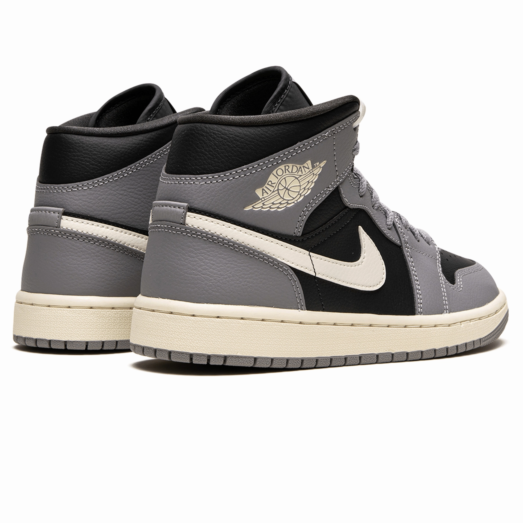 Air Jordan 1 Mid Wmns 'Cement Grey' Air Jordan 1 Mid streetwear shoes