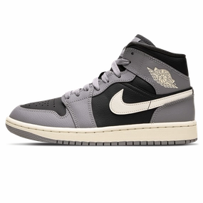 Air Jordan 1 Mid Wmns 'Cement Grey' Air Jordan 1 Mid versatile shoes for daily wear