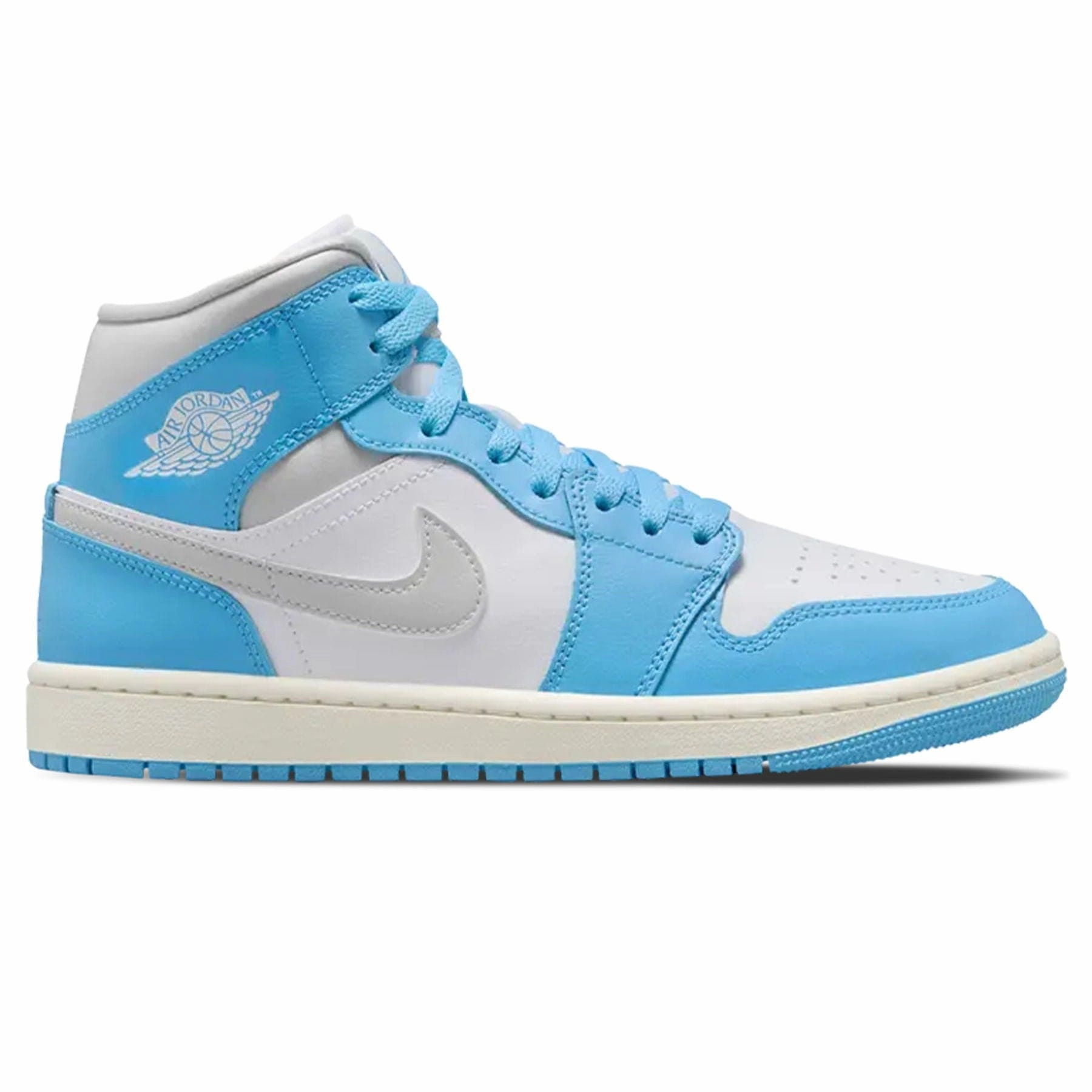 Air Jordan 1 Mid Wmns 'Dark Powder Blue' Air Jordan 1 Mid streetwear shoes