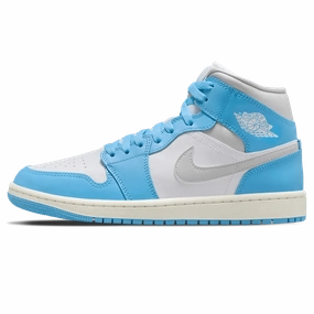 Air Jordan 1 Mid Wmns 'Dark Powder Blue' Air Jordan 1 Mid versatile shoes for daily wear