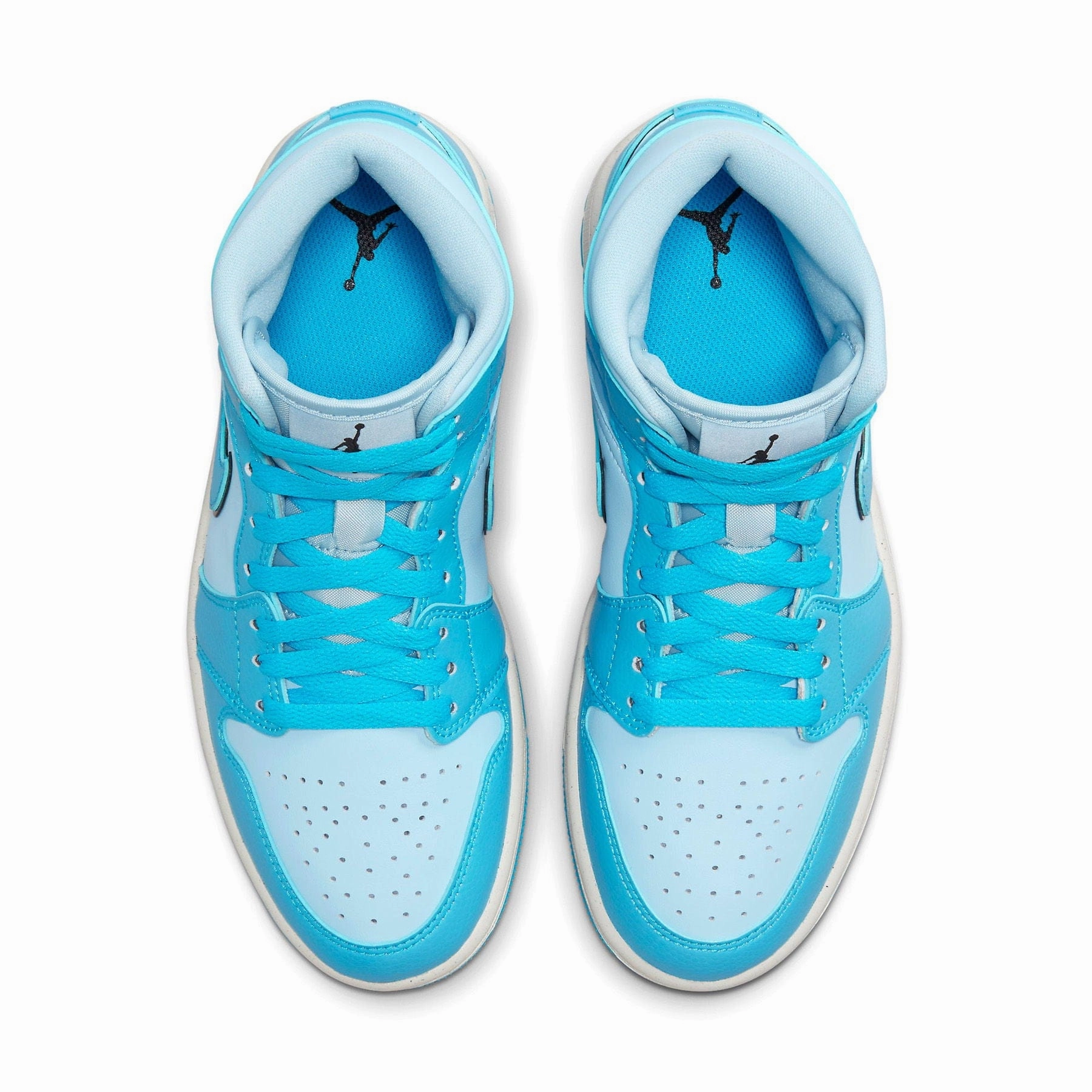 Air Jordan 1 Mid Wmns 'Ice Blue' Air Jordan 1 Mid streetwear shoes