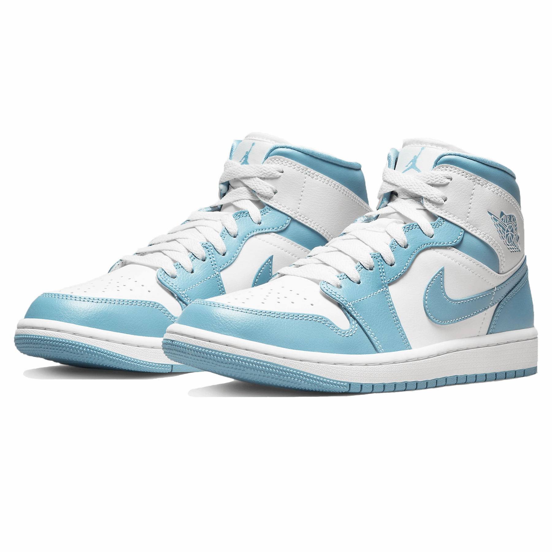 Air Jordan 1 Mid Wmns 'University Blue' Air Jordan 1 Mid streetwear shoes