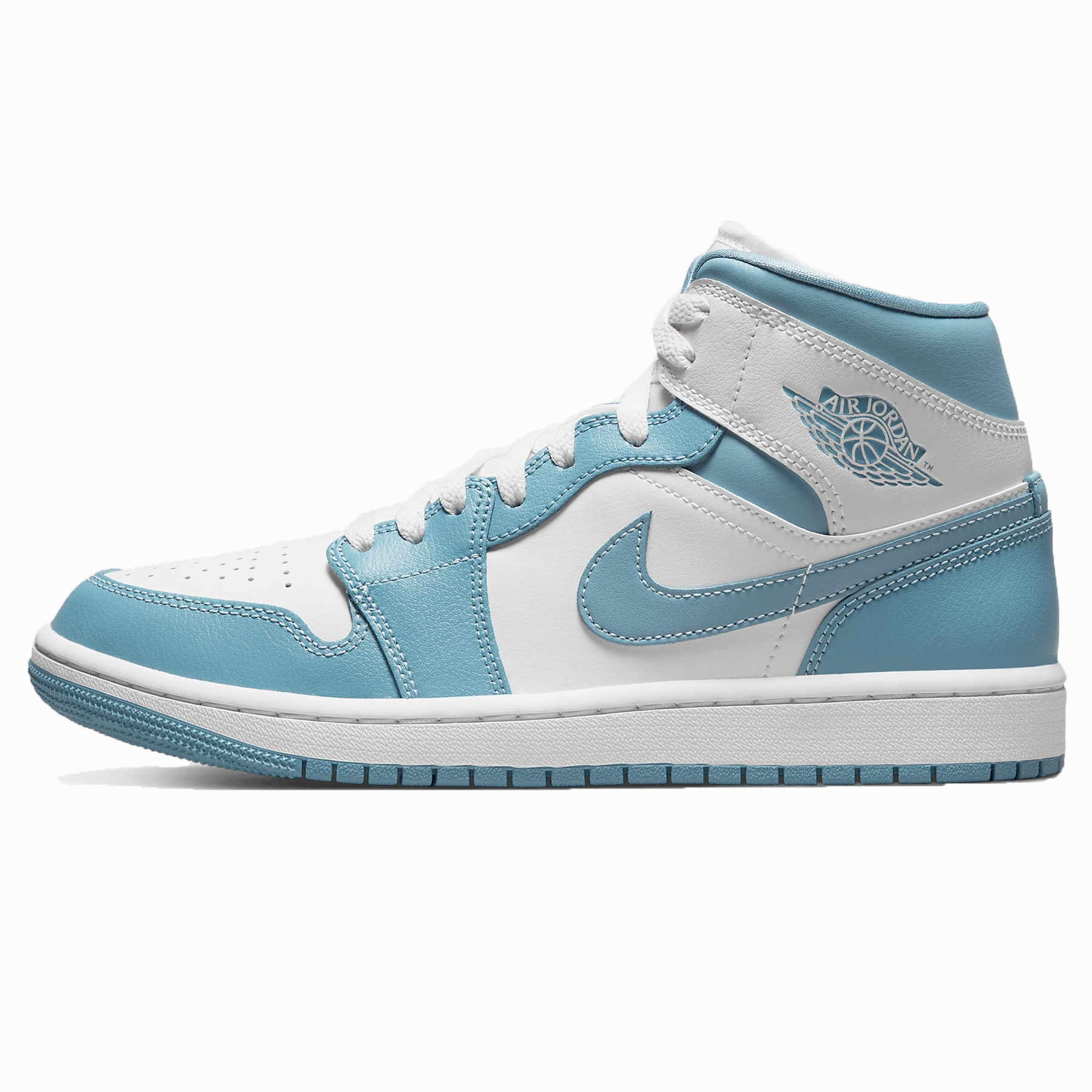 Air Jordan 1 Mid Wmns 'University Blue' Air Jordan 1 Mid versatile shoes for daily wear