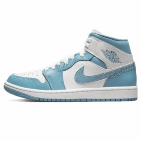 Air Jordan 1 Mid Wmns 'University Blue' Air Jordan 1 Mid versatile shoes for daily wear