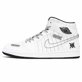 Air Jordan 1 Retro 'Barons - Home' Air Jordan 1 High classic sneakers with premium finish