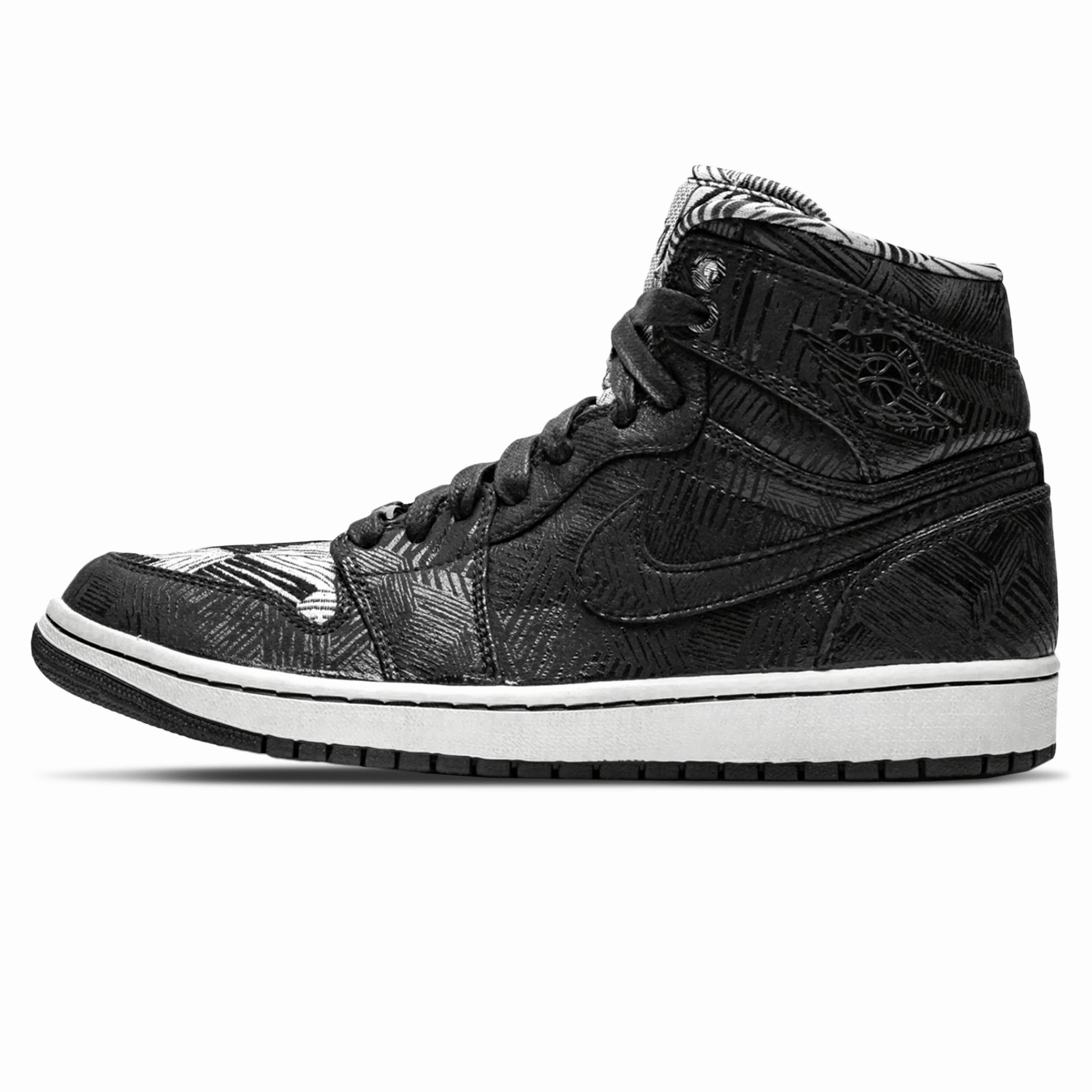 Air Jordan 1 Retro High 'BHM' Air Jordan 1 High classic sneakers with premium finish