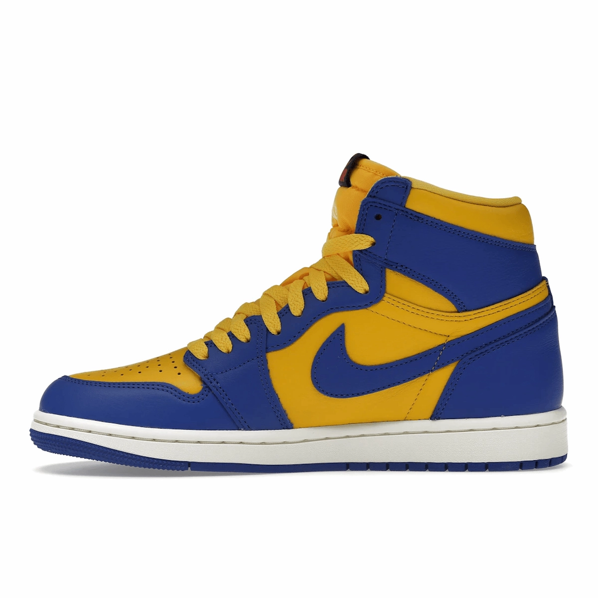 Air Jordan 1 Retro High AND Reverse Laney High-cut throwback trainers