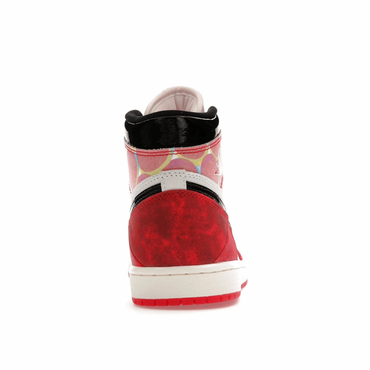 Air Jordan 1 Retro High AND Spider-Man Across the Spider-Verse High-cut throwback trainers