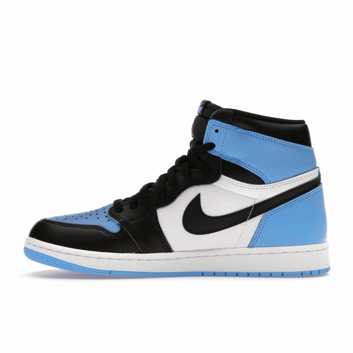 Air Jordan 1 Retro High AND UNC Toe High-cut throwback trainers