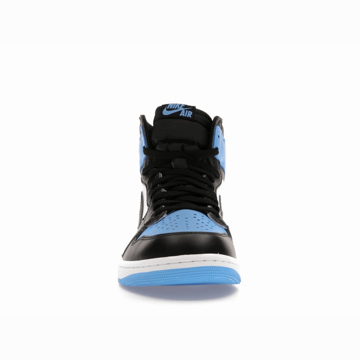 Air Jordan 1 Retro High AND UNC Toe High-cut throwback trainers