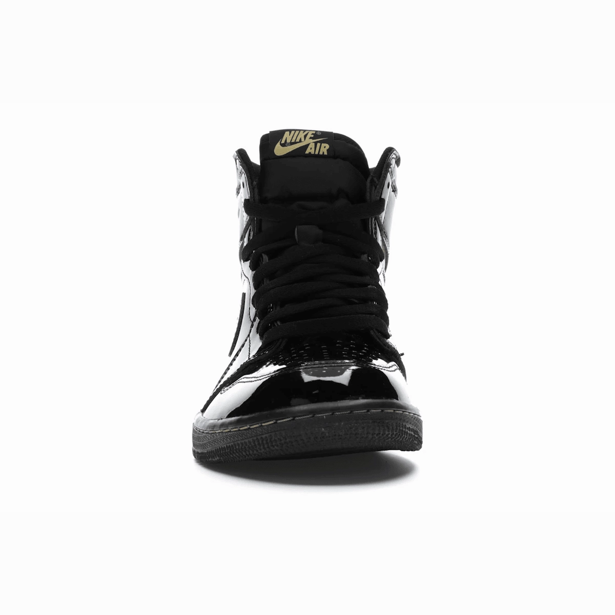Air Jordan 1 Retro High Black Metallic Gold High-cut throwback trainers