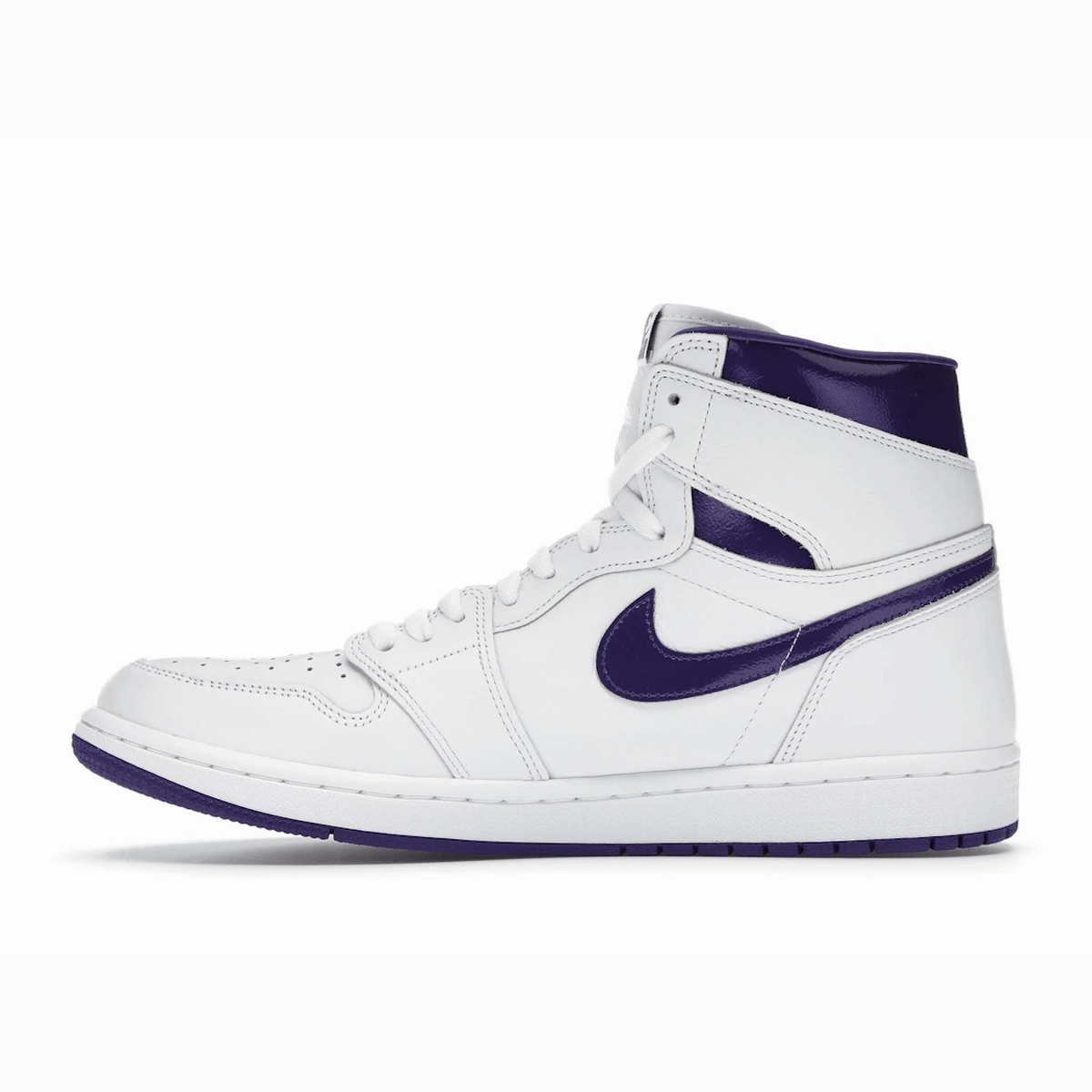 Air Jordan 1 Retro High Court Purple High-cut throwback trainers
