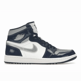 Air Jordan 1 Retro High Golf Patent Midnight Navy Air Jordan 1 High OG basketball sneakers