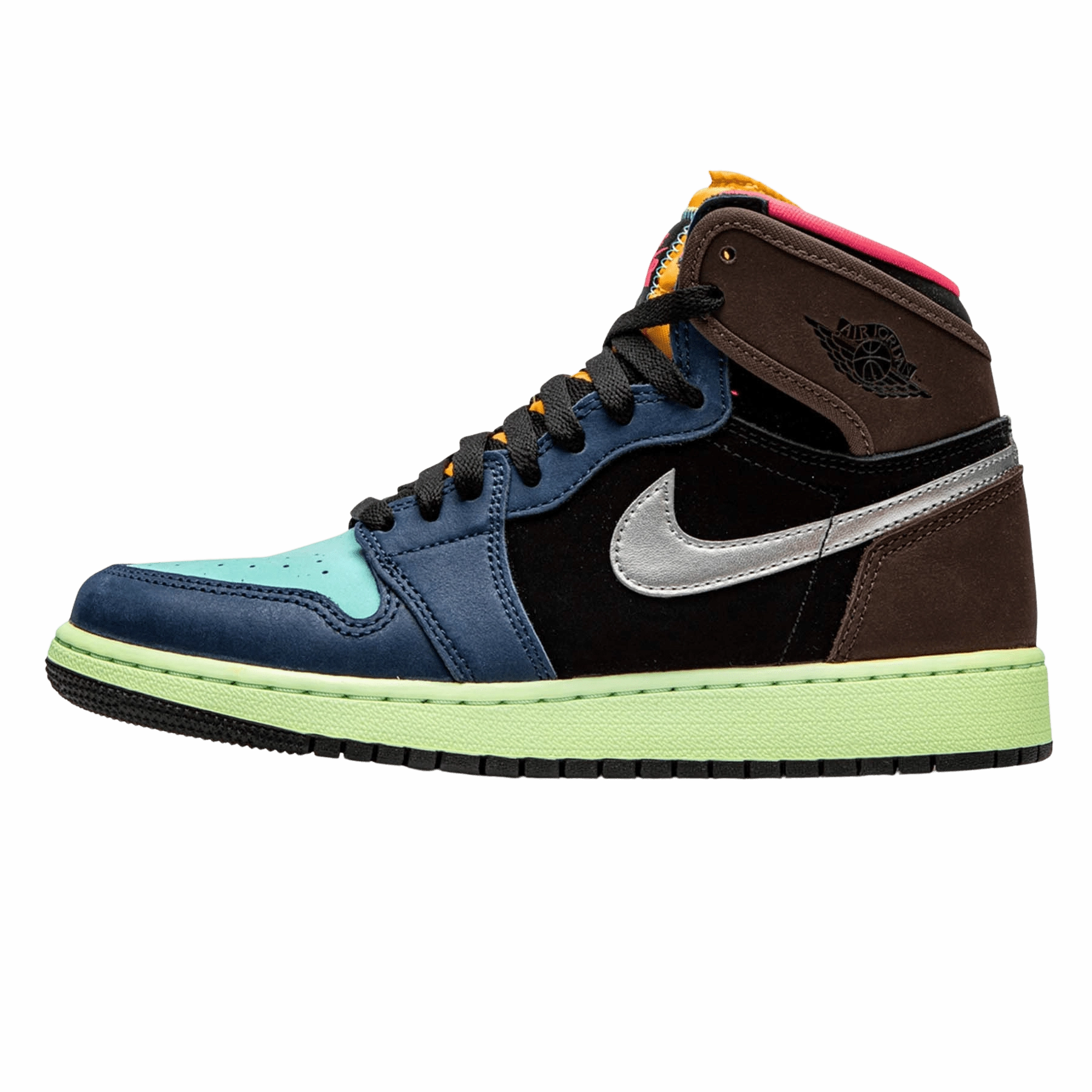Air Jordan 1 Retro High GS 'Tokyo Bio Hack' Air Jordan 1 High classic sneakers with premium finish