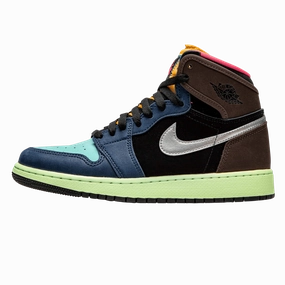 Air Jordan 1 Retro High GS 'Tokyo Bio Hack' Air Jordan 1 High classic sneakers with premium finish