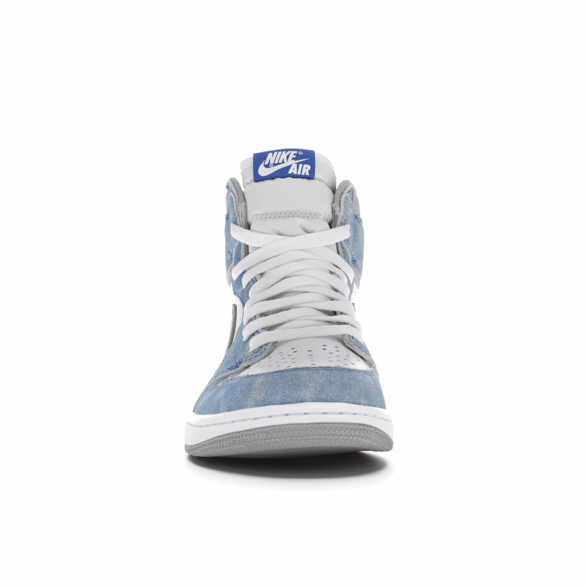 Air Jordan 1 Retro High Hyper Royal Smoke Grey High-cut throwback trainers