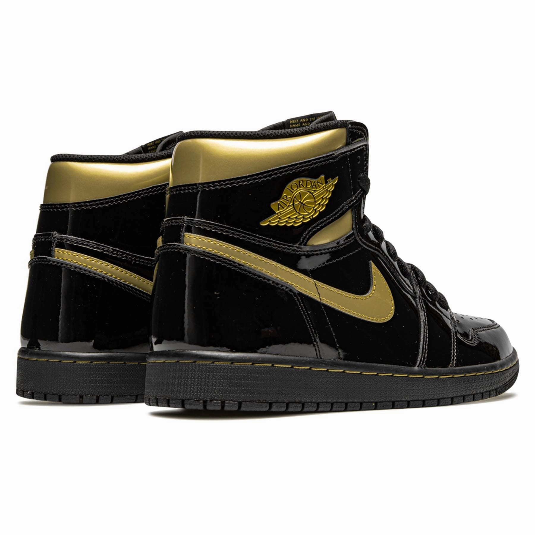 Air Jordan 1 Retro High OG 'Black Metallic Gold' Air Jordan 1 High OG shoes