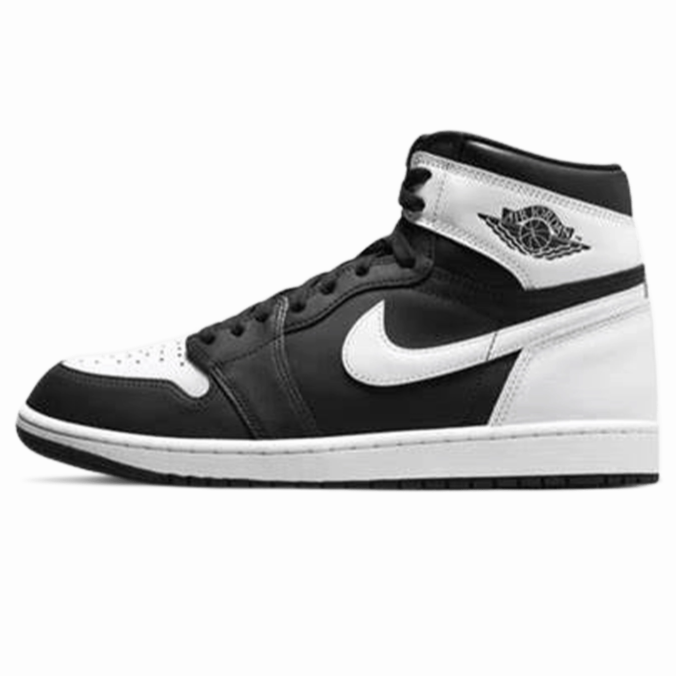 Air Jordan 1 Retro High OG 'Black White 2.0' Air Jordan 1 High classic sneakers with premium finish