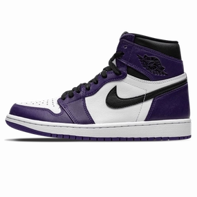 Air Jordan 1 Retro High OG 'Court Purple 2.0' Air Jordan 1 High classic sneakers with premium finish