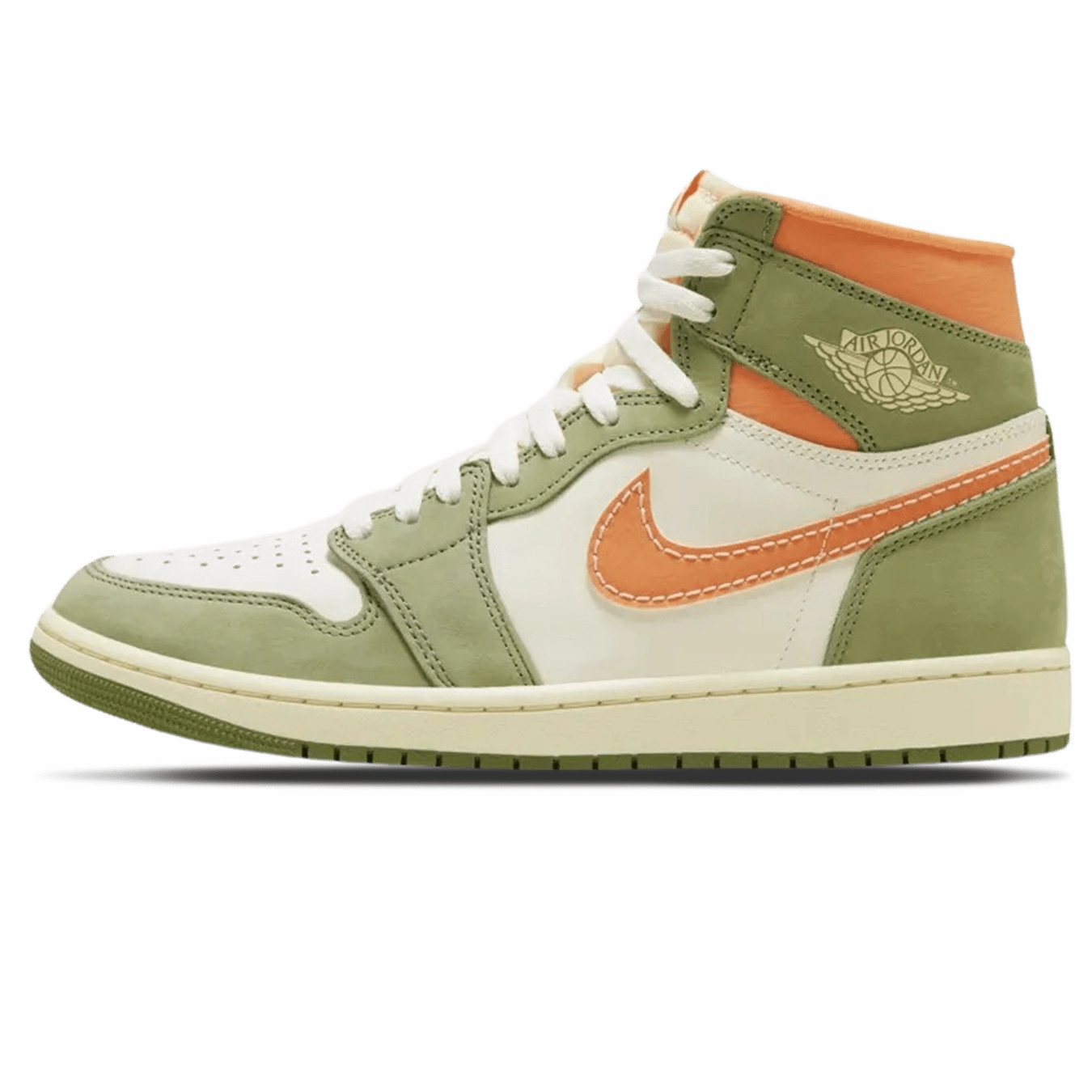 Air Jordan 1 Retro High OG 'Craft-Celadon' Air Jordan 1 High classic sneakers with premium finish