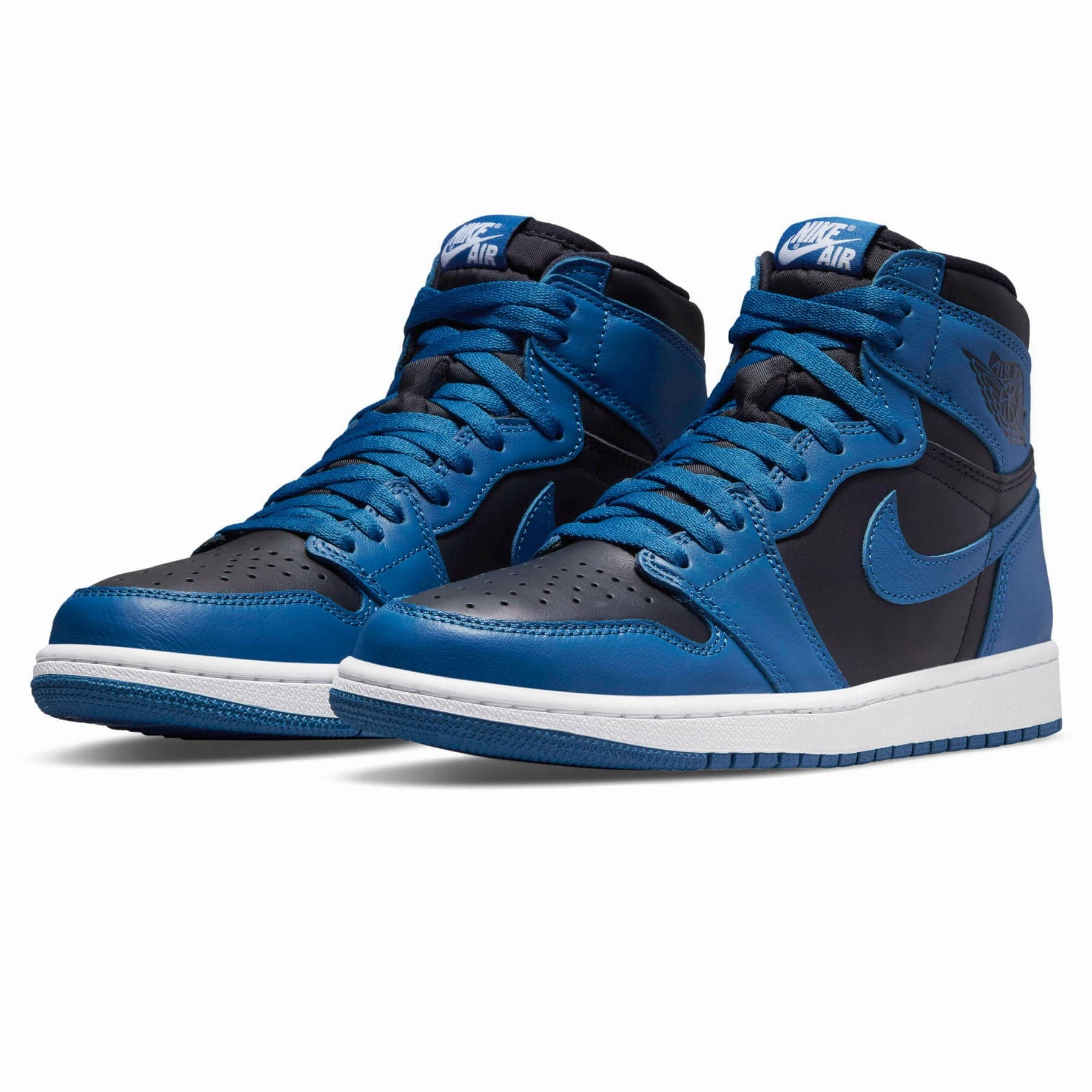Air Jordan 1 Retro High OG 'Dark Marina Blue' Air Jordan 1 vintage style sneakers