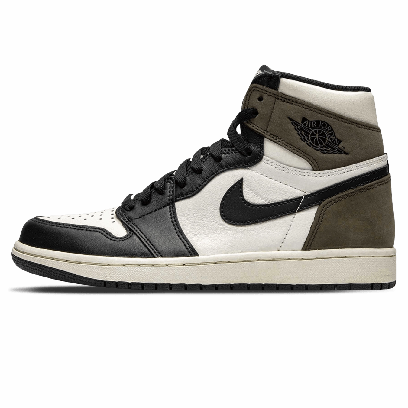 Air Jordan 1 Retro High OG 'Dark Mocha' Air Jordan 1 High classic sneakers with premium finish
