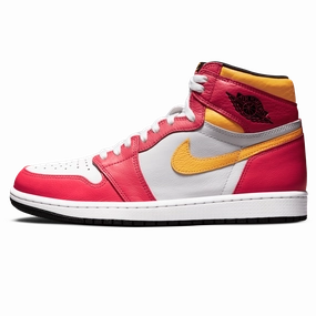 Air Jordan 1 Retro High OG 'Light Fusion Red' Air Jordan 1 High classic sneakers with premium finish