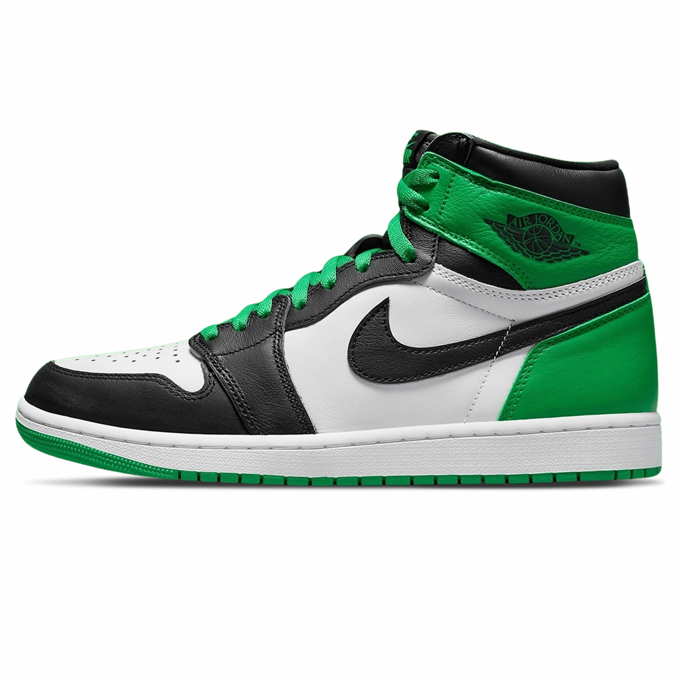 Air Jordan 1 Retro High OG 'Lucky Green' Air Jordan 1 High classic sneakers with premium finish