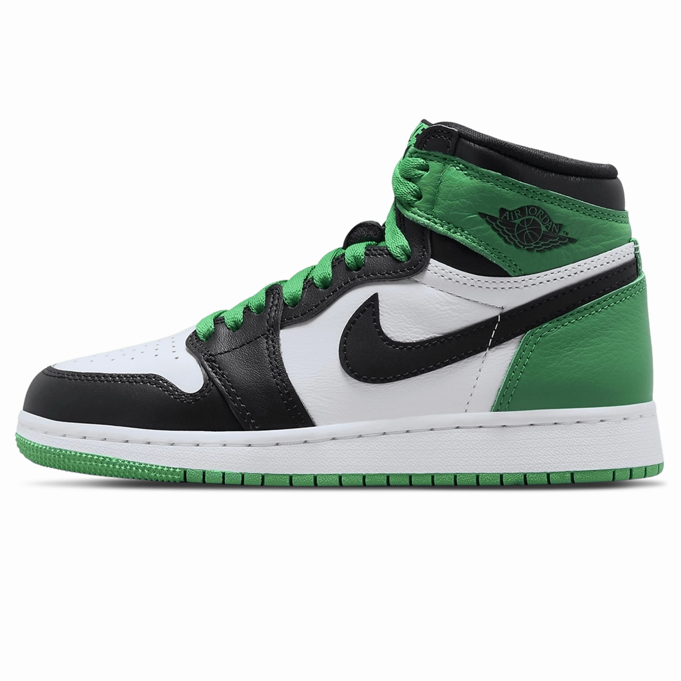 Air Jordan 1 Retro High OG 'Lucky Green' GS Air Jordan 1 High classic sneakers with premium finish