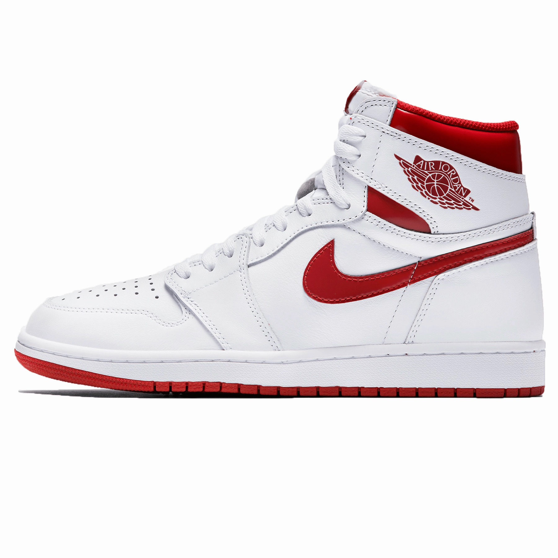 Air Jordan 1 Retro High OG 'Metallic Red' Air Jordan 1 High classic sneakers with premium finish