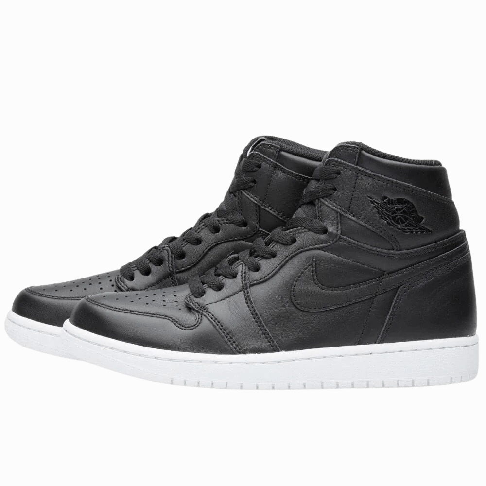 AIR JORDAN 1 RETRO HIGH OG Black & White Air Jordan 1 High classic sneakers with premium finish
