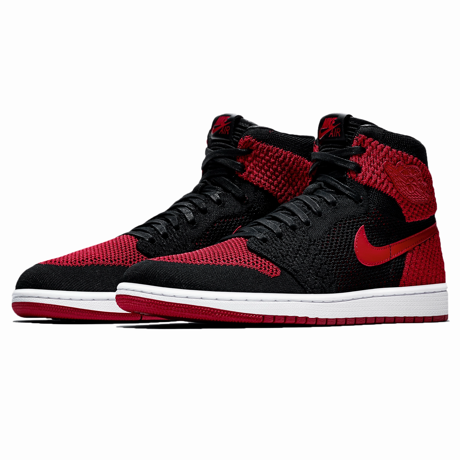 Air Jordan 1 Retro High OG Flyknit 'Bred' Air Jordan 1 High OG shoes