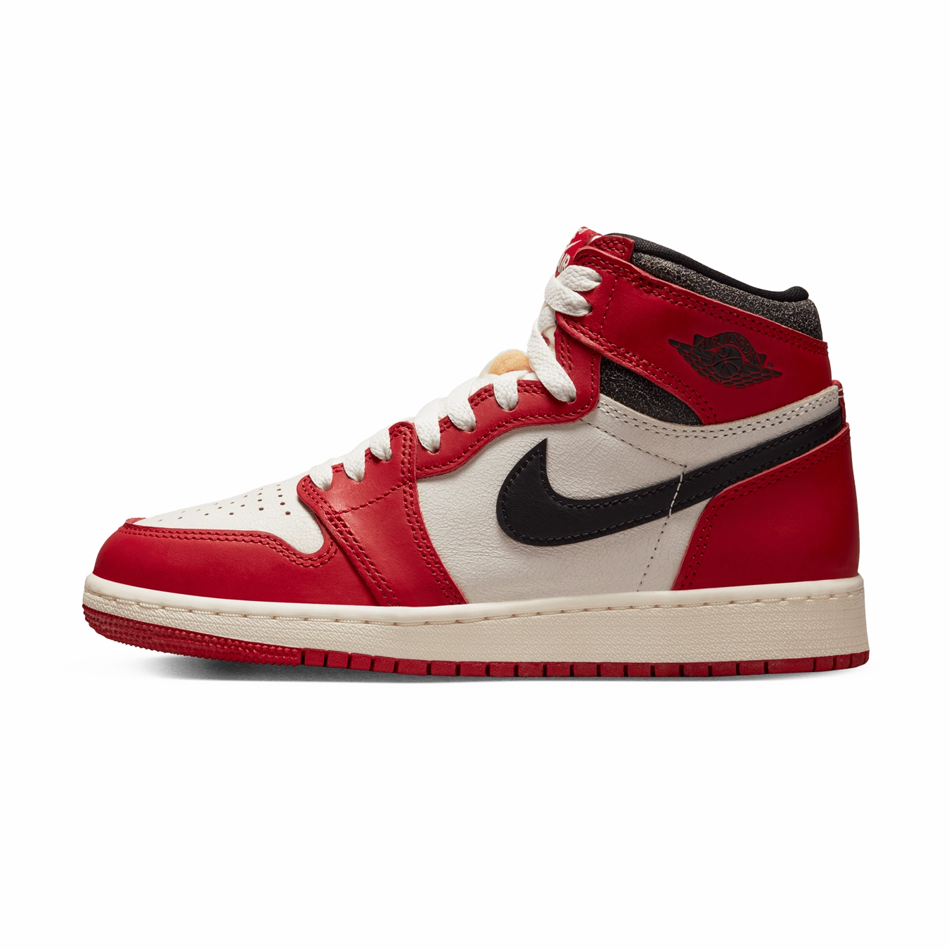 Air Jordan 1 Retro High OG GS 'Chicago Lost & Found' Air Jordan 1 High classic sneakers with premium finish