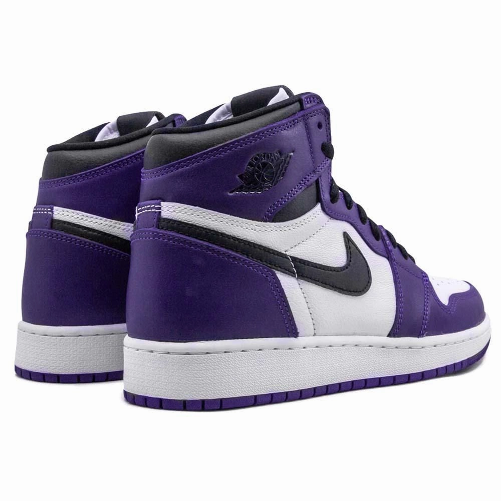 Air Jordan 1 Retro High OG GS 'Court Purple 2.0' Air Jordan 1 vintage style sneakers