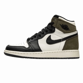Air Jordan 1 Retro High OG GS 'Dark Mocha' Air Jordan 1 High classic sneakers with premium finish